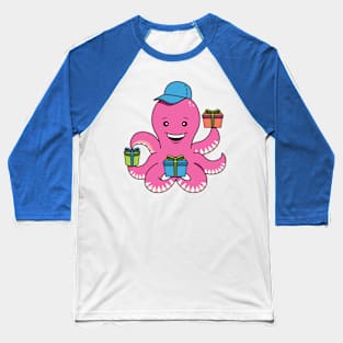 Octopus delivery Baseball T-Shirt